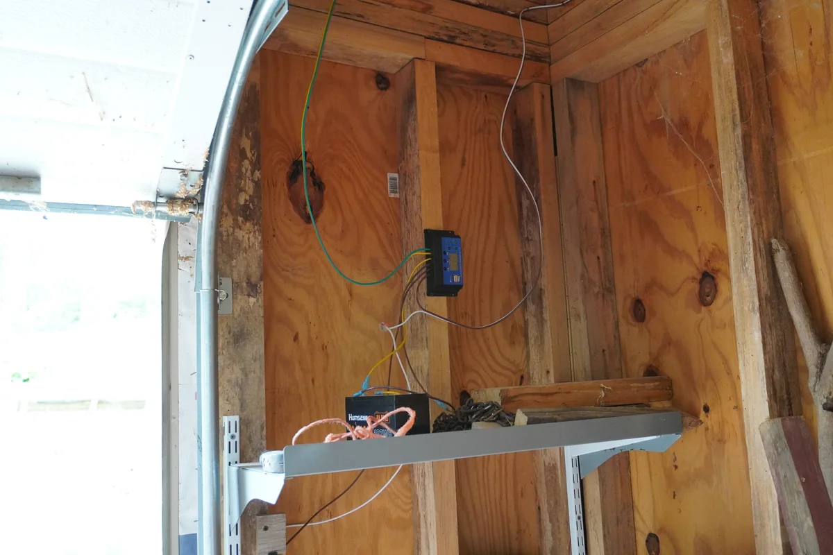 Control detail from the Shed Solar project.